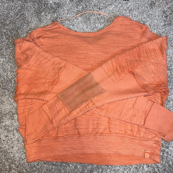 Free People 5 star sweet cinnamon tee Size XS OVERSIZED can fit medium - Picture 3 of 10